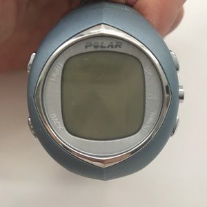 Polar F11 heart rate monitor watch w/ chest strap